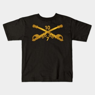 7th Squadron - 10th Cavalry Branch wo Txt Kids T-Shirt